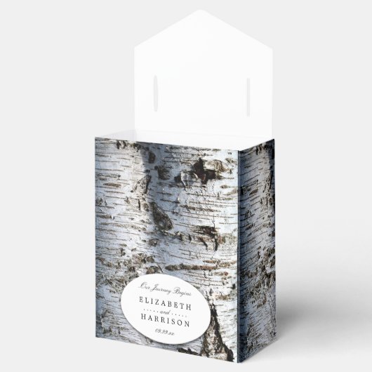 Ballotins Mariage rustique de Birch Tree (Ouvert)