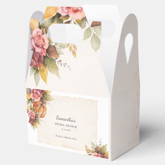 Ballotins Mariage Rustique de Thème Automnal avec Citrouille (Ouvert)