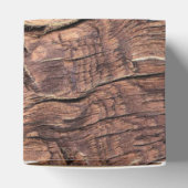 Ballotins Mariage rustique en bois et tournesol (Haut)