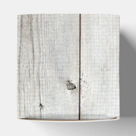 Ballotins Mariage rustique en bois patiné (Haut)