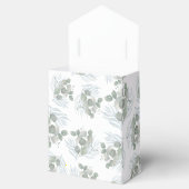 Ballotins Mariage rustique Eucalyptus Sage Vert (Ouvert)