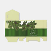 Ballotins Mariage shamrock Irsh Green (Déplié)