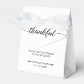 Ballotins Mariage simple et élégant personnalisé (Verso)