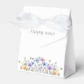 Ballotins Mariage simple Fleur sauvage élégant (Verso)