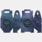 Ballotins Mariage Starry Nuit Céleste Merci Marine (Déplié)