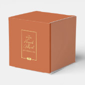 Ballotins Mariage Terracotta Gold (Arrière)