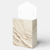 Ballotins Mariage Texturé Bohème Crème d'Ivoire (Ouvert)