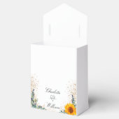 Ballotins Mariage tournesol eucalyptus parties scintillant m (Ouvert)