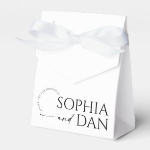 Ballotins Mariage tout simplement minimal