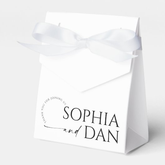 Ballotins Mariage tout simplement minimal (Verso)