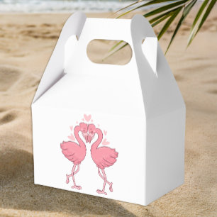 Ballotins Mariage Tropical de Plage Hawaïen au Flamant Rose