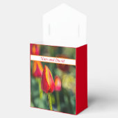 Ballotins Mariage Tulipe texturé (Ouvert)