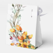 Ballotins Mariage végétal rose et bourguignon (Arrière)