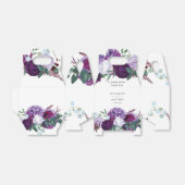 Ballotins Mariage végétal violet (Déplié)