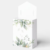 Ballotins Mariage vert feuille Eucalyptus (Ouvert)