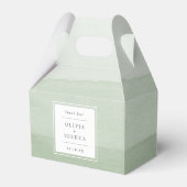 Ballotins Mariage Vert Merci (Arrière)