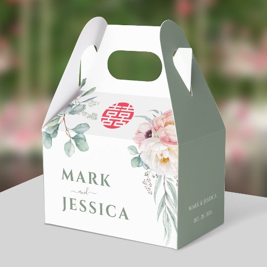 Ballotins Mariage vietnamien Double Bonheur