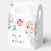 Ballotins Mariage vietnamien Double Bonheur (Ouvert)