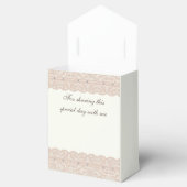 Ballotins Mariage Vintage Ivory Perle Régence Dentelle (Ouvert)