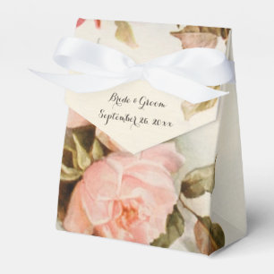 Ballotins Mariage vintage Jardin antique Fleurs Roses