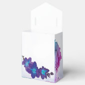 Ballotins Mariage violet et orchidée bleue (Ouvert)