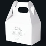 Ballotins Mariage Welcome Weekend Hotel Travel Box Cadeau<br><div class="desc">Nos boîtes cadeaux d'hôtel mariages week-end sont parfaites pour laisser à vos invités quelques nécessités pour leur séjour. Cet article fait partie de notre collection Goldie G100,  s'il vous plaît magasiner notre magasin pour les produits correspondants.</div>