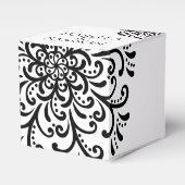 Ballotins Mariage Whimsical noir et blanc (Verso)