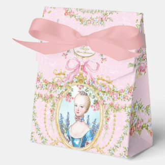 Ballotins Marie Antoinette pink rose frame