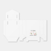 Ballotins Marié avec des noms de mariée et de chambre (Déplié)