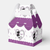 Ballotins Mariée de chat mignonne et mariage de chambre boît (Arrière)