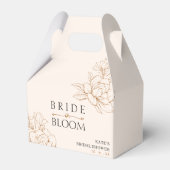 Ballotins Mariée en fleurs Mariage Tan Brown (Verso)