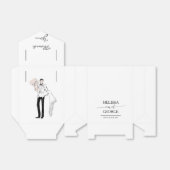 Ballotins Mariée et mariée de mode (Déplié)