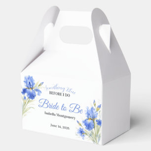 Ballotins Mariée Iris Bleu Future Mariée Cadeau de Fête de M