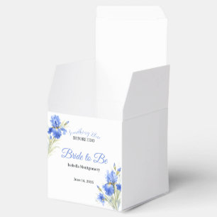 Ballotins Mariée Iris Bleu Future Mariée Cadeau de Mariage