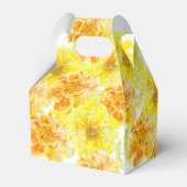 Ballotins marigolds mariage aquarelle jaune orange (Arrière)