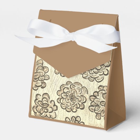 Ballotins Marigolds Sepia (Verso)