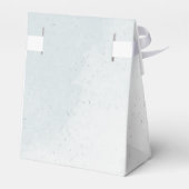 Ballotins marine blanche romantique & mariage de fleurs bleu (Arrière)