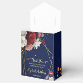 Ballotins Marine bleu bordeaux mariage rose (Ouvert)