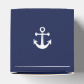 Ballotins Marine Bleu Mariage Nautique Favoriser Boîtes Avec (Haut)