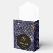 Ballotins Marine Blue Dragon Scales Or Anniversaire Merci (Ouvert)