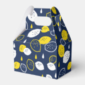 Ballotins Marine Blue Lemon Art - Refresh Citrus Design (Verso)