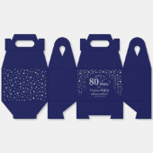 Ballotins Marine Blue Silver 80e anniversaire (Déplié)