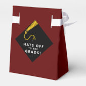 Ballotins Maroon de la fête des diplômés (Arrière)