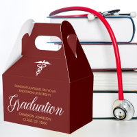 Maroon Gold Médicale School Graduation Party