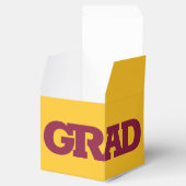 Ballotins Maroon sur Jaune Gold Graduation Party (Ouvert)