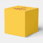 Ballotins Maroon sur Jaune Gold Graduation Party (Arrière)