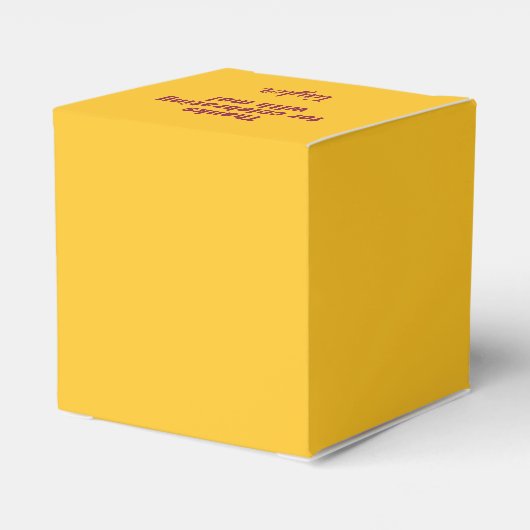 Ballotins Maroon sur Jaune Gold Graduation Party (Arrière)