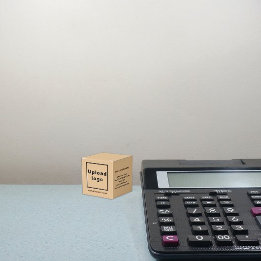 Ballotins Marque d'entreprise sur petit carton couleur Brown