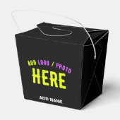 BALLOTINS MARQUE NOIRE PERSONNALISABLE MODERNE ET ÉLÉGANTE V (Arrière)