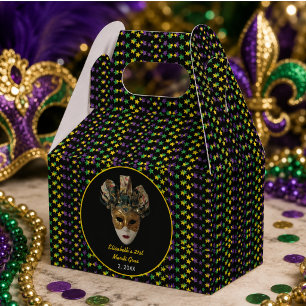 Ballotins Masque de Mardi Gras Fête d'anniversaire 21 ans